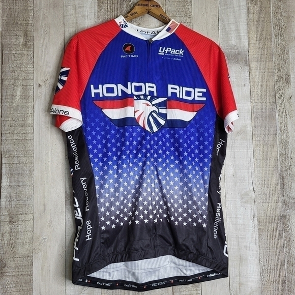 Pactimo Cycling Shirt Jersey. Honor Ride. Women's XXL - Picture 1 of 12
